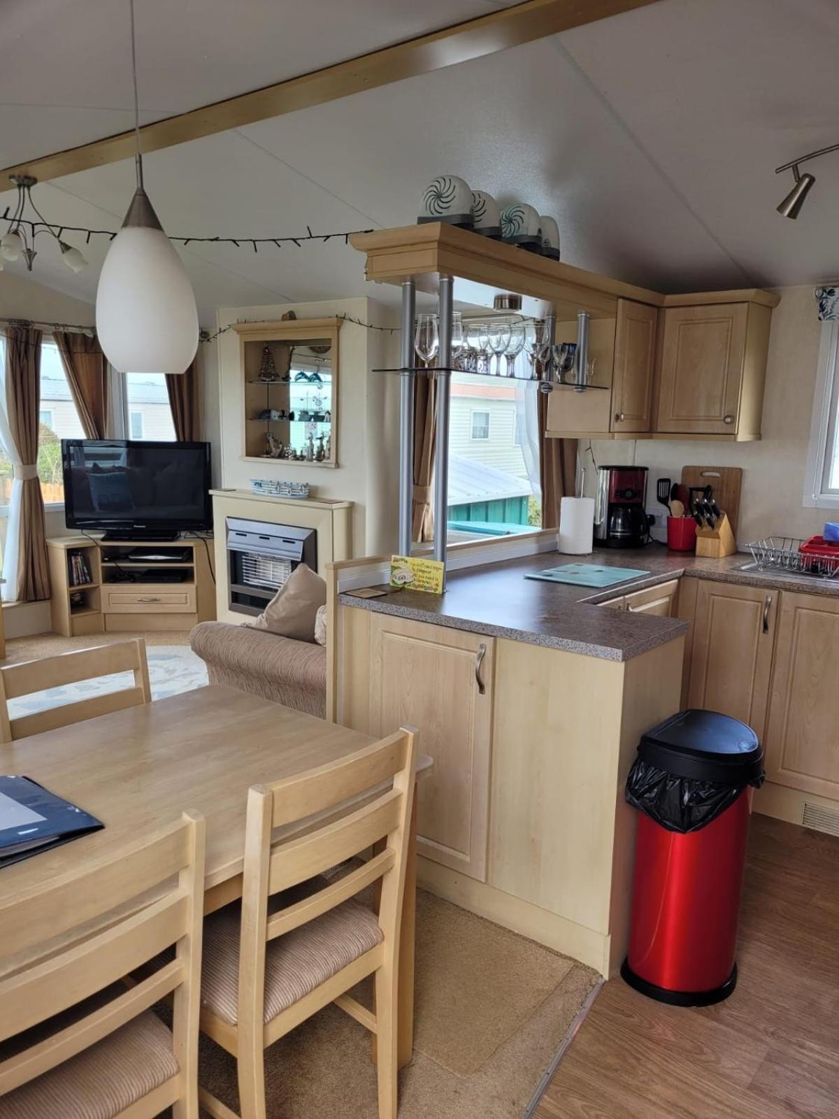 Cosy Caravan Sunbeach Llwyngwril Exterior foto